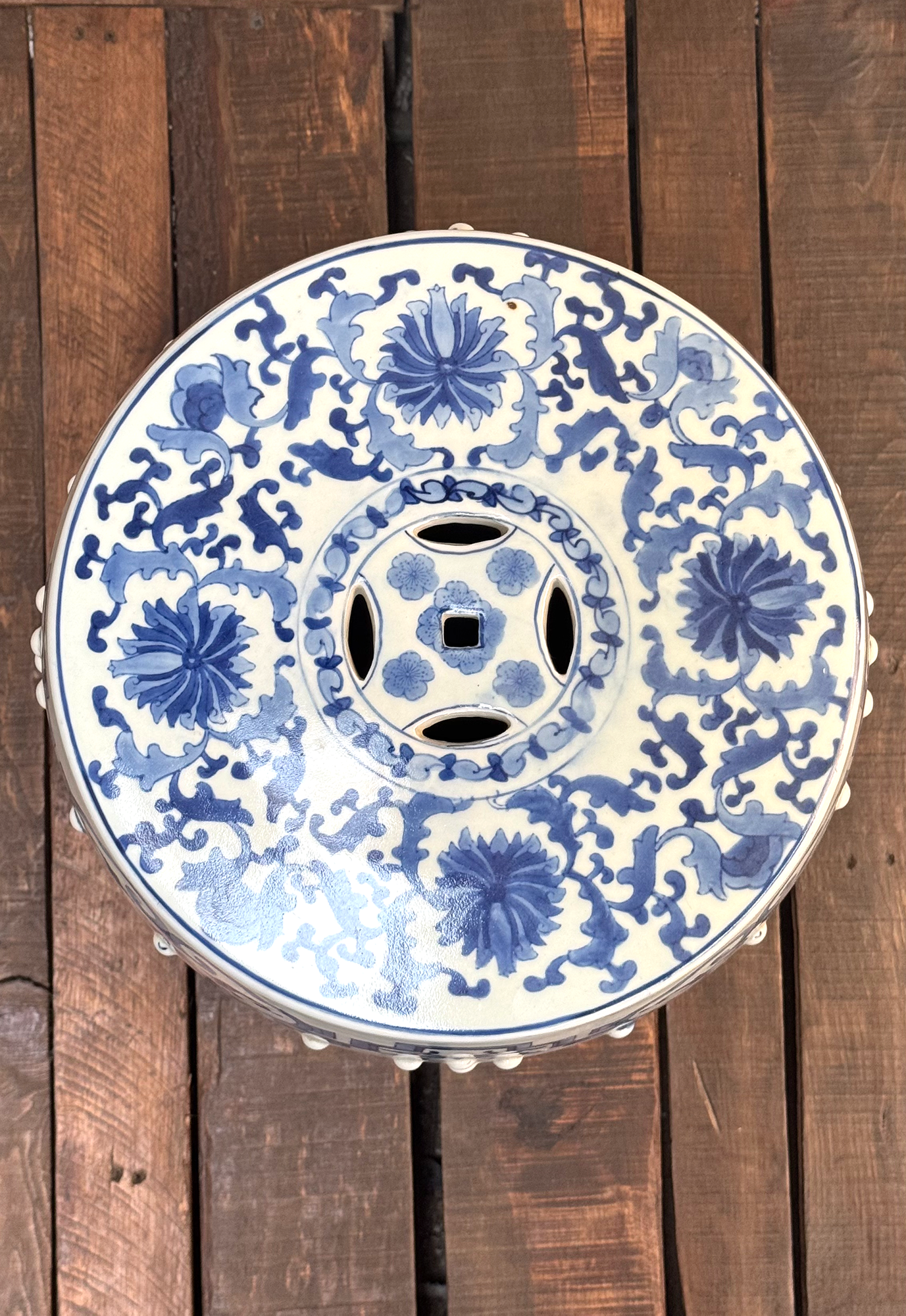 Taburete Chino de Porcelana
