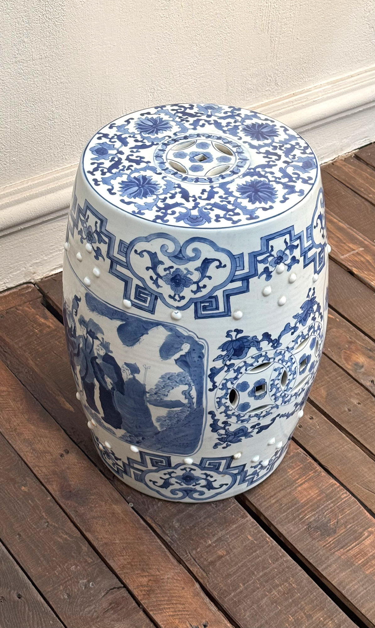 Taburete Chino de Porcelana