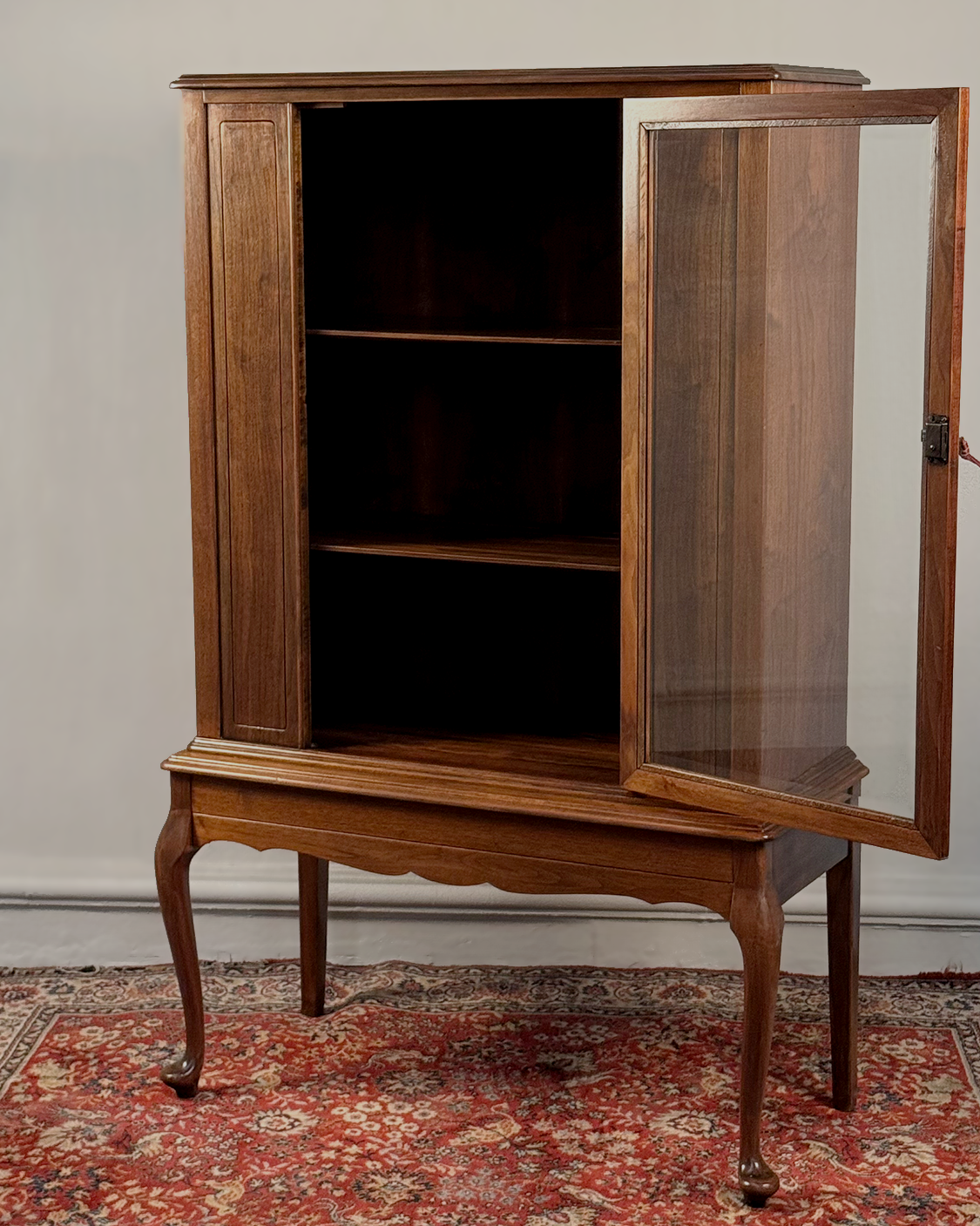 Vitrina de Encino Vintage | Casa Perlo