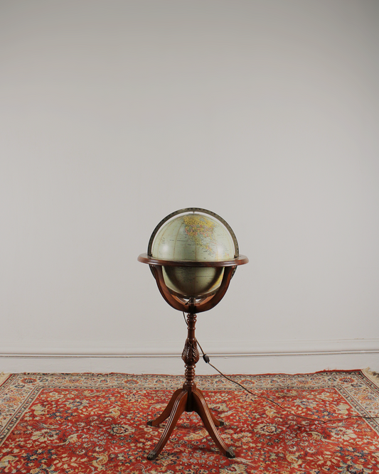 globo terraqueo vintage
