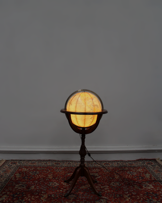 globo terraqueo vintage