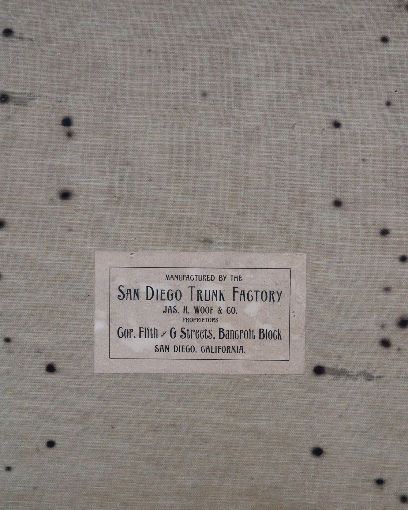 Baúl Antiguo de Viaje | Casa Perlo