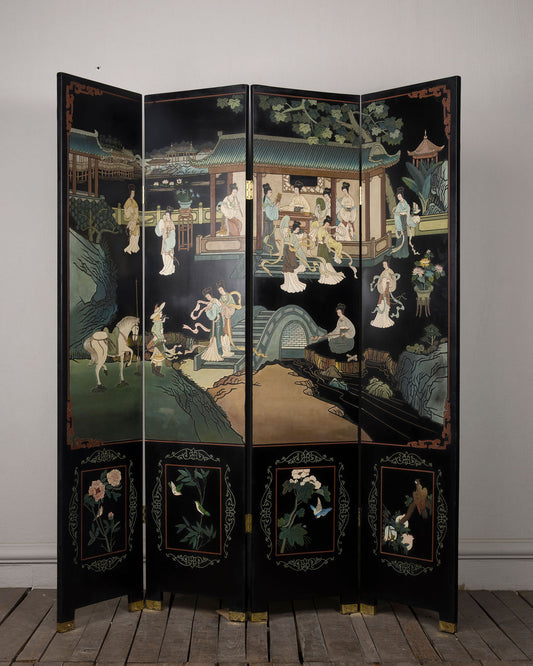 Biombo Oriental Vintage | Casa Perlo