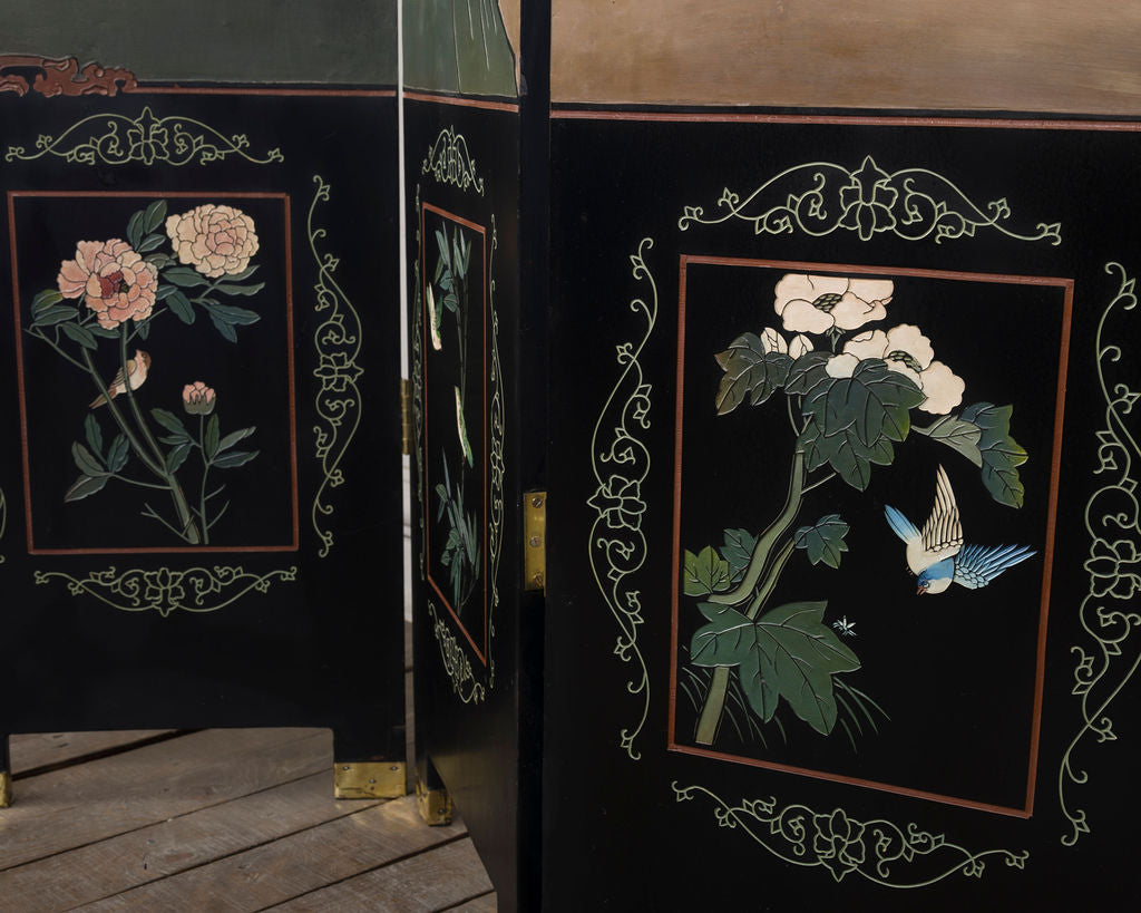 Biombo Oriental Vintage | Casa Perlo