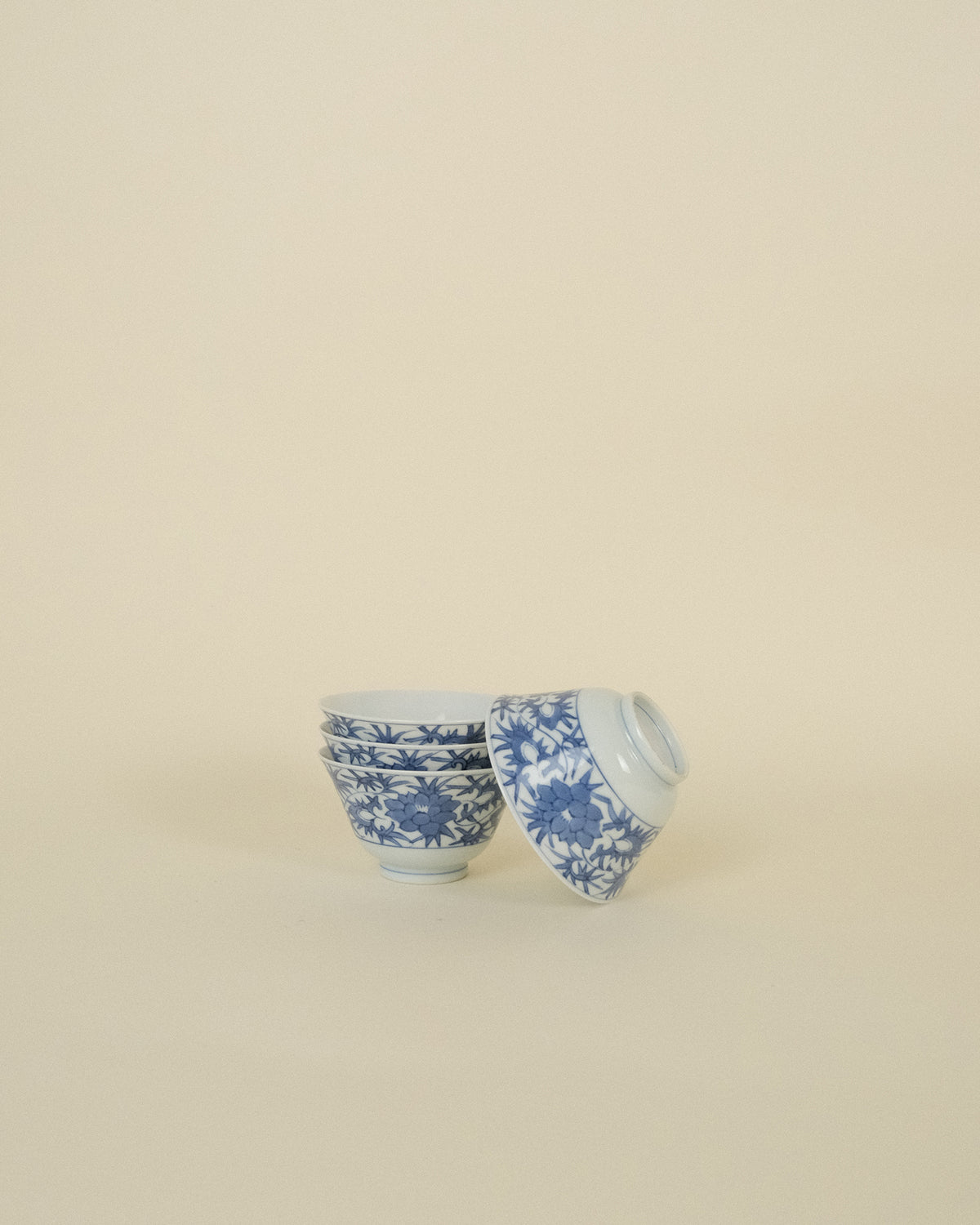 Juego de Cuatro Bowls Orientales Vintage