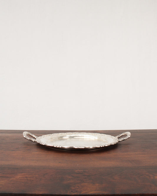 Charola Plateada Vintage | Casa Perlo