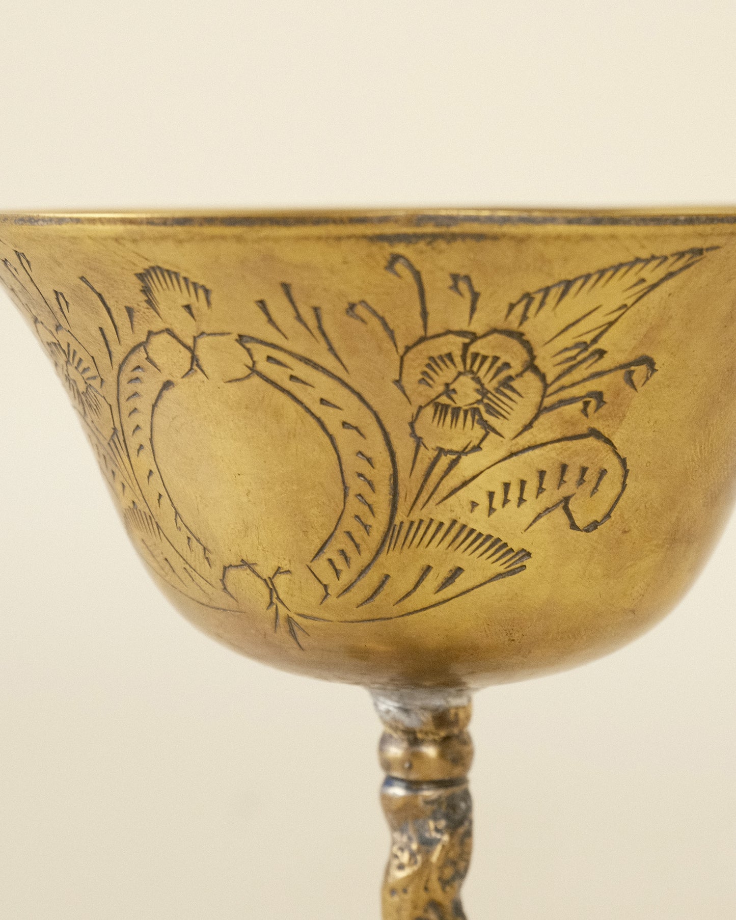 Copa Individual de Dorada Vintage