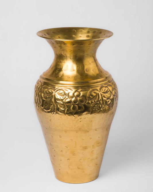 Florero de Latón Vintage | Casa Perlo