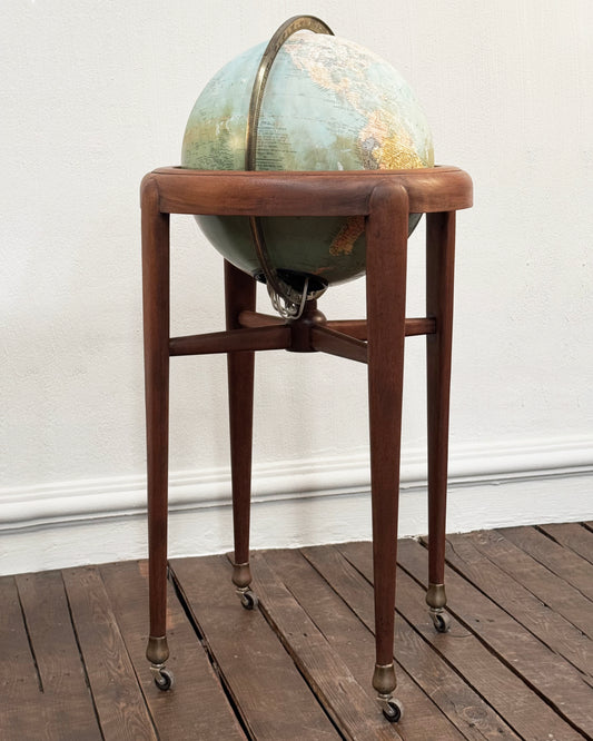 Globo Terráqueo Vintage Iluminado | Casa Perlo