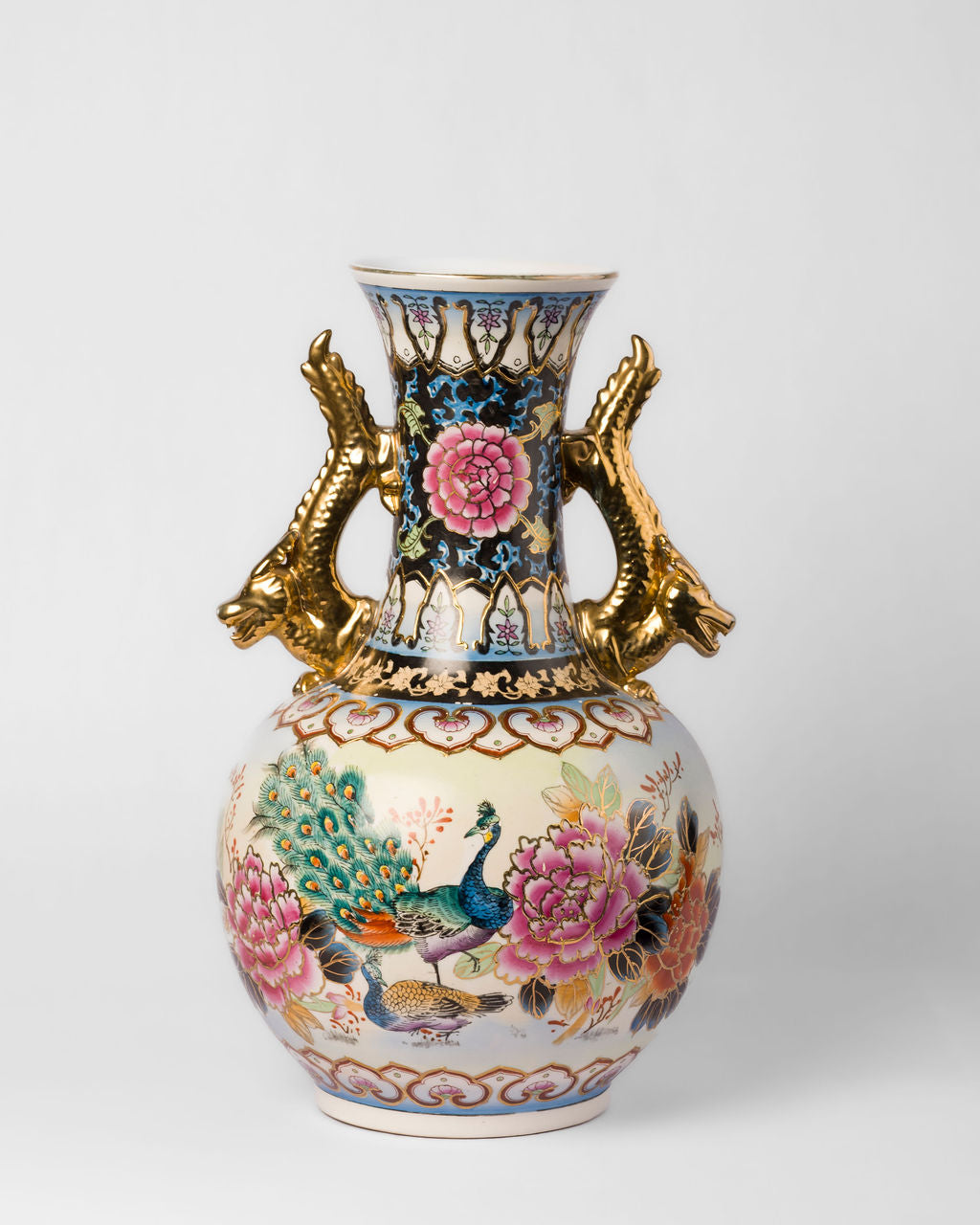 Jarrón Oriental Vintage | Casa Perlo