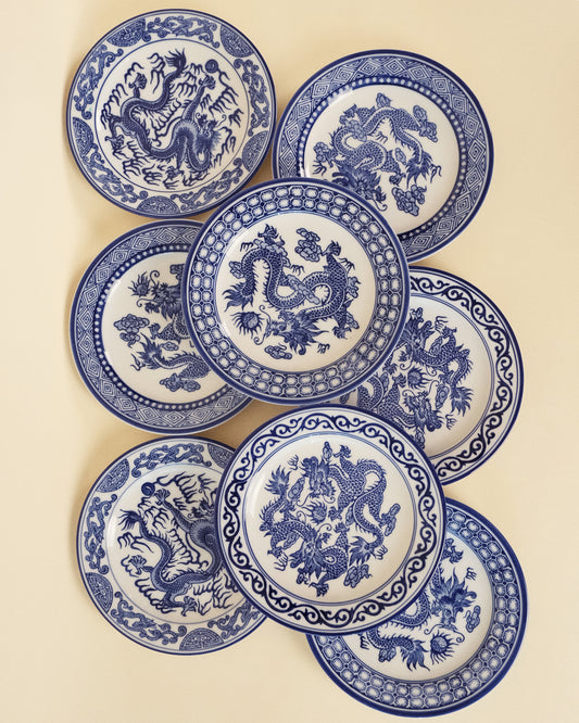 Juego Nueve Platos Orientales