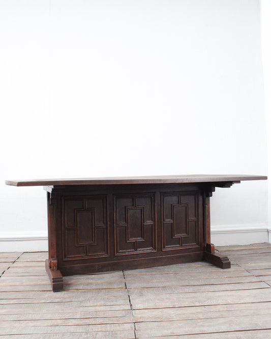 Mesa Antigua de Roble Francés | Casa Perlo