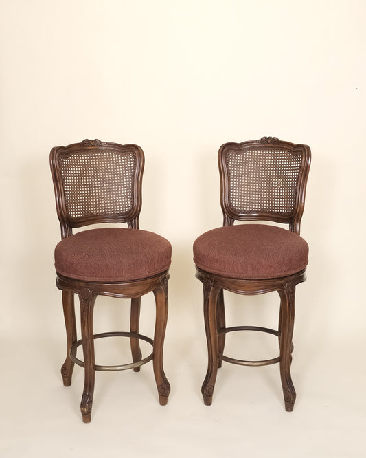 Par de Sillas Altas Vintage
