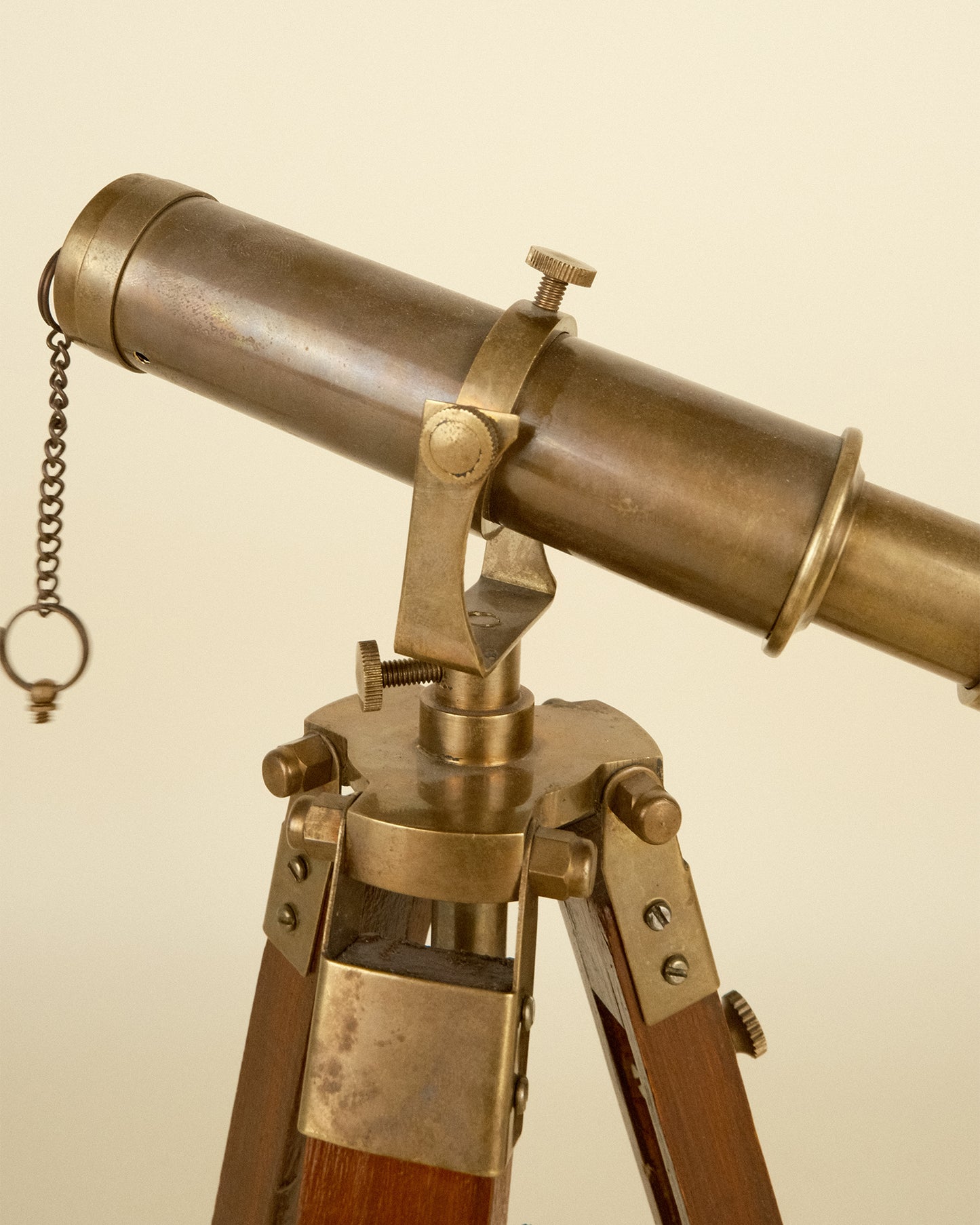 Telescopio Miniatura de Latón Vintage
