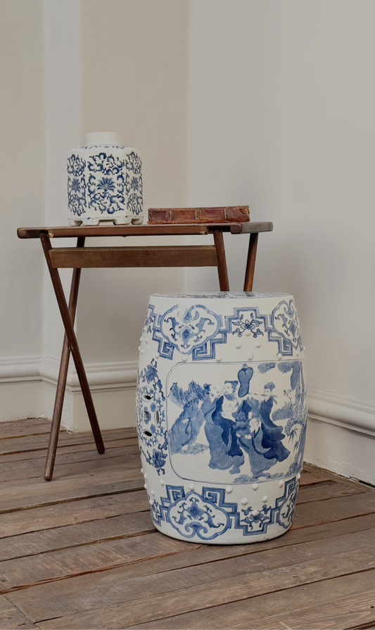 Taburete Chino de Porcelana
