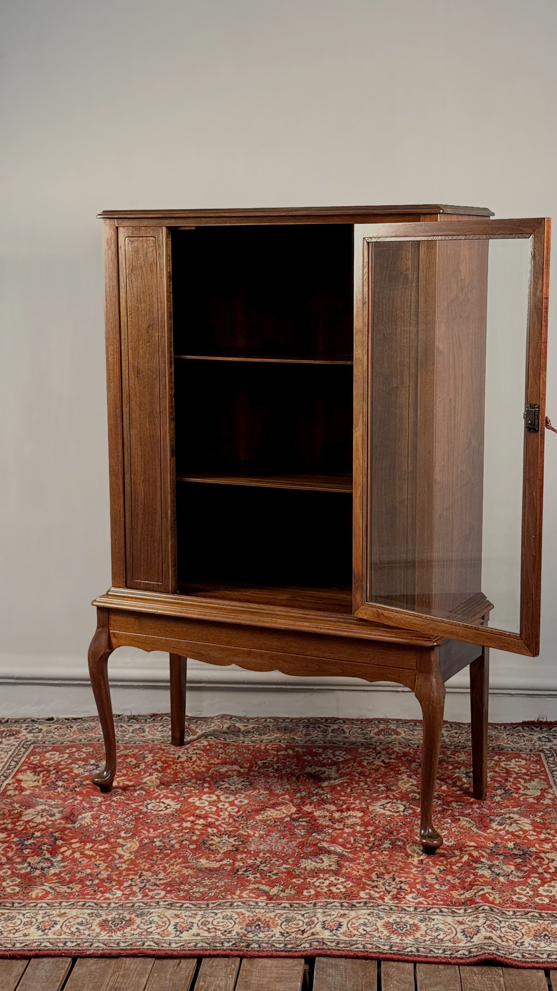 Vitrina de Encino Vintage | Casa Perlo
