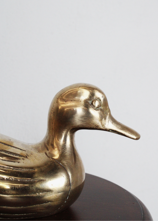 pato de laton vintage