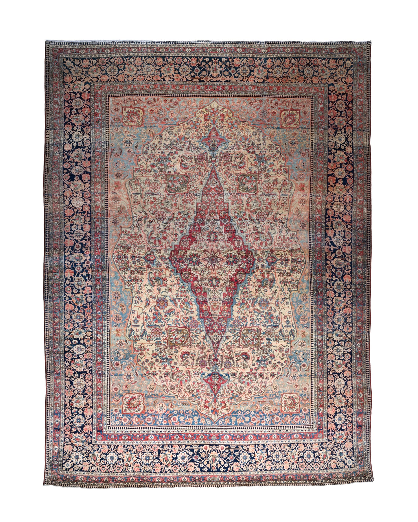 Tapete Persa 1890 (337 x 317 cm) | Casa Perlo