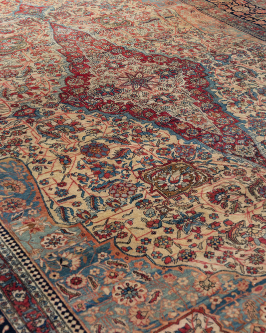 Tapete Persa 1890 (337 x 317 cm) | Casa Perlo