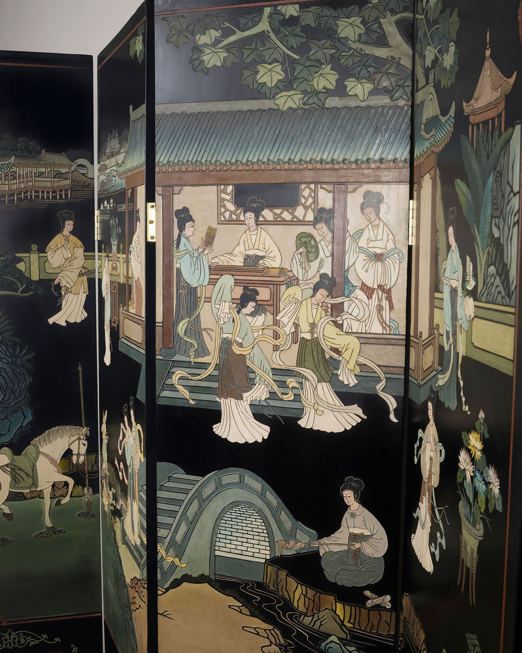 Biombo Oriental Vintage | Casa Perlo