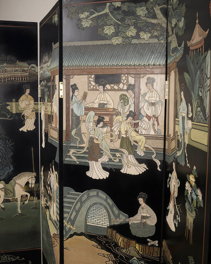 Biombo Oriental Vintage | Casa Perlo