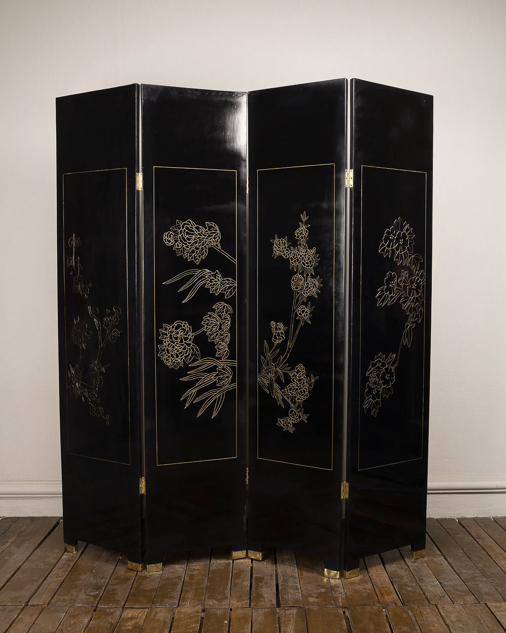 Biombo Oriental Vintage | Casa Perlo