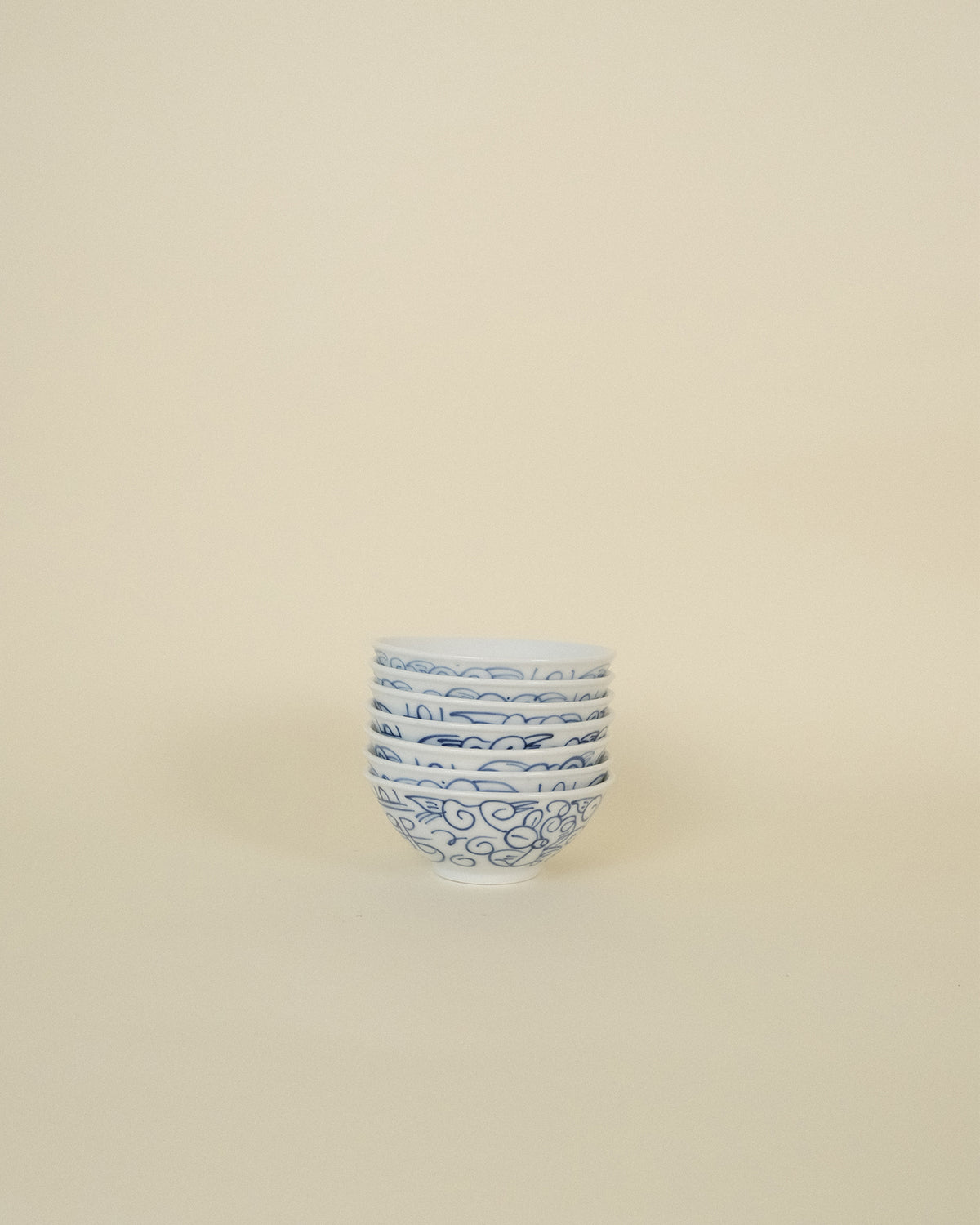 Juego de Siente Bowls Orientales Vintage