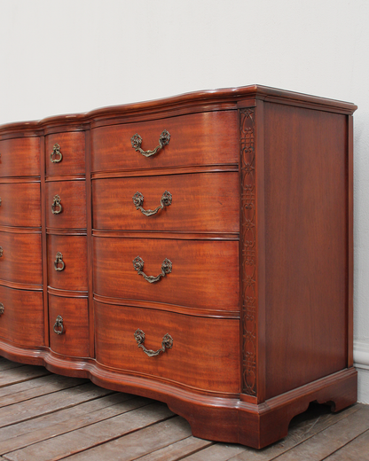 Cajonera Vintage en Caoba | Casa Perlo