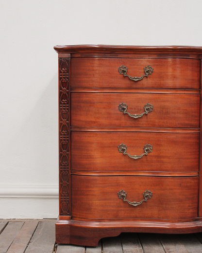 Cajonera Vintage en Caoba | Casa Perlo