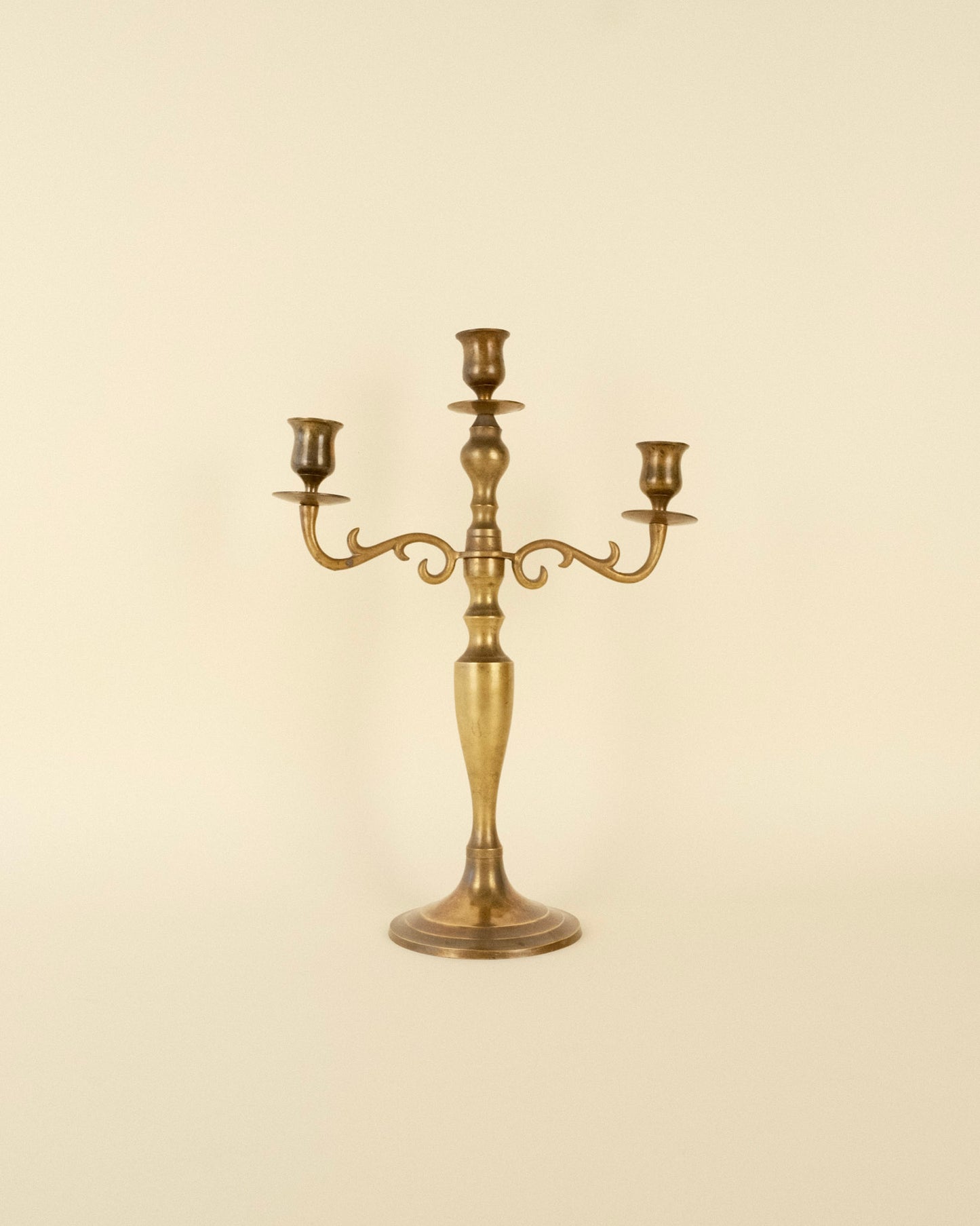 Candelabro Dorado Vintage