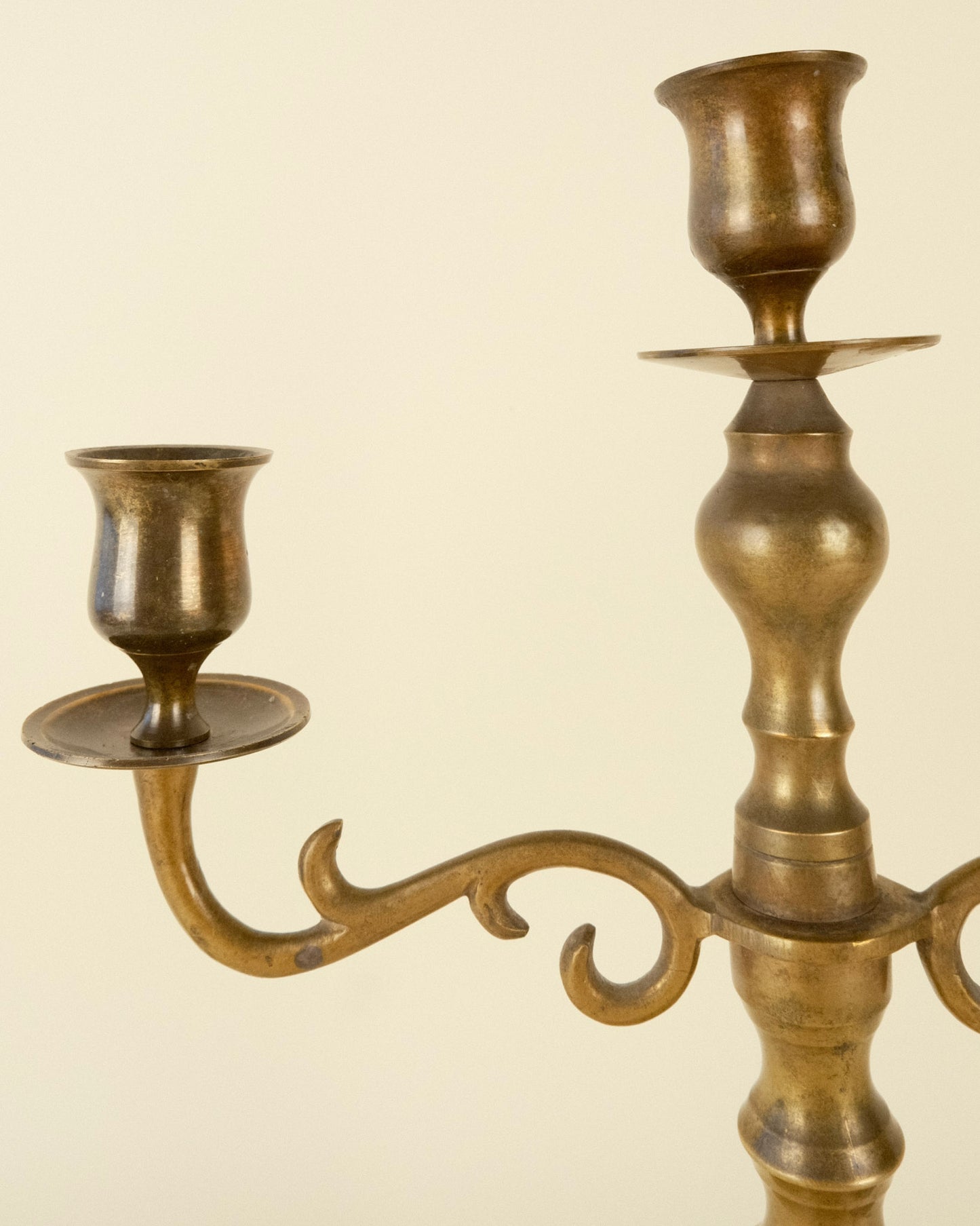 Candelabro Dorado Vintage