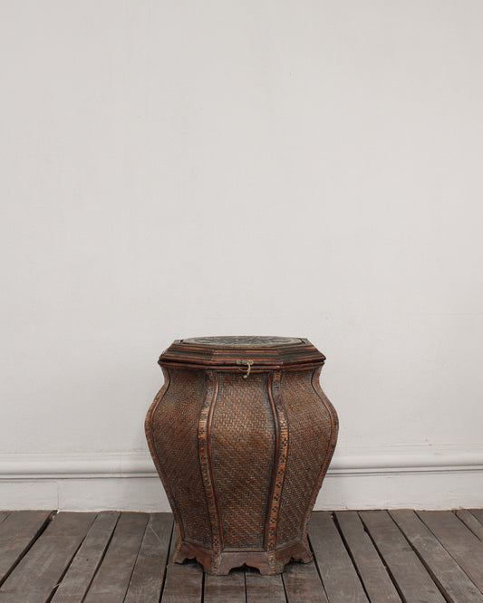 Cesta Asiática Vintage | Casa Perlo