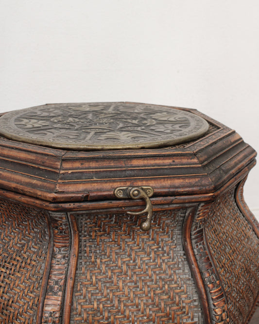 Cesta Asiática Vintage | Casa Perlo