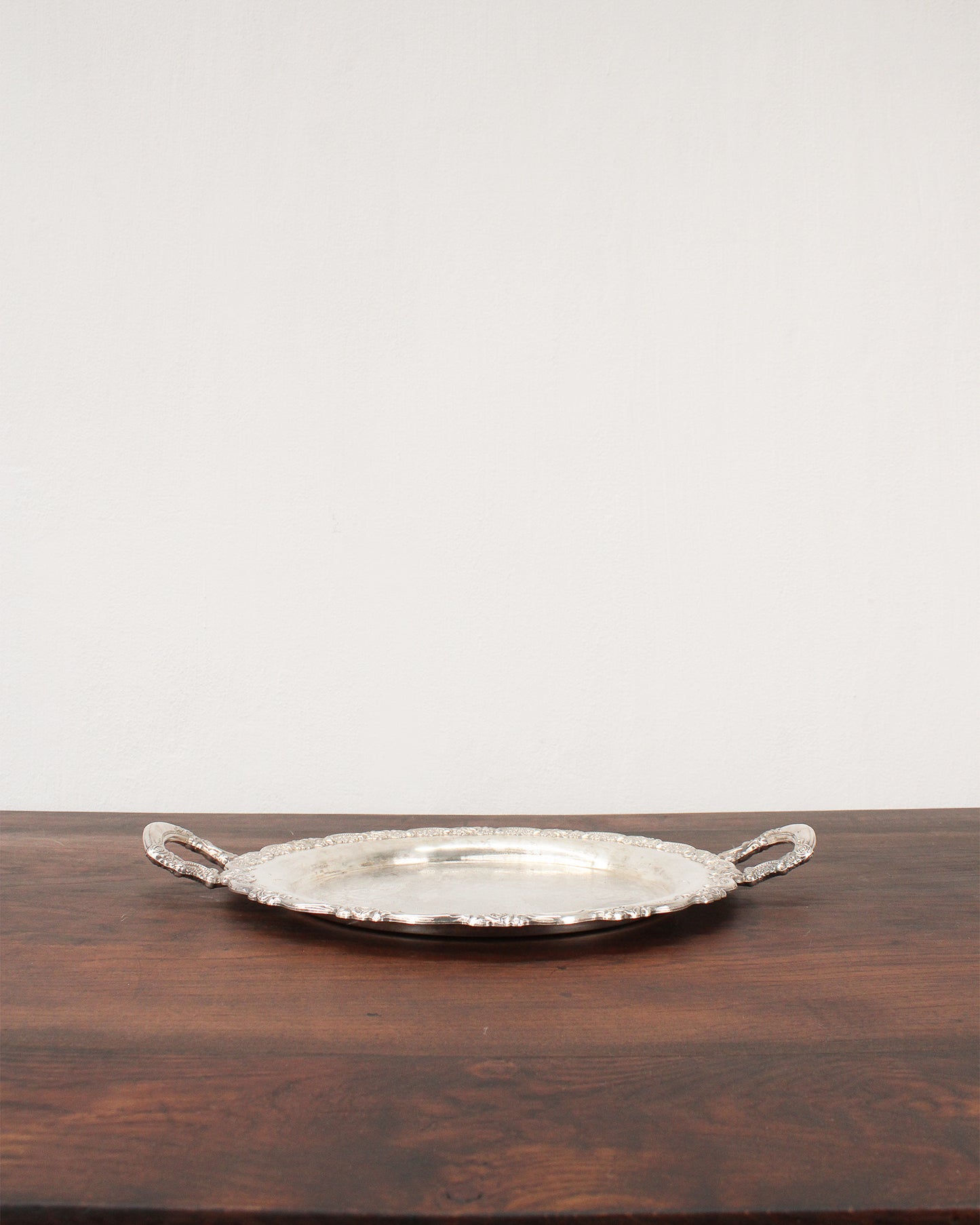 Charola Plateada Vintage | Casa Perlo