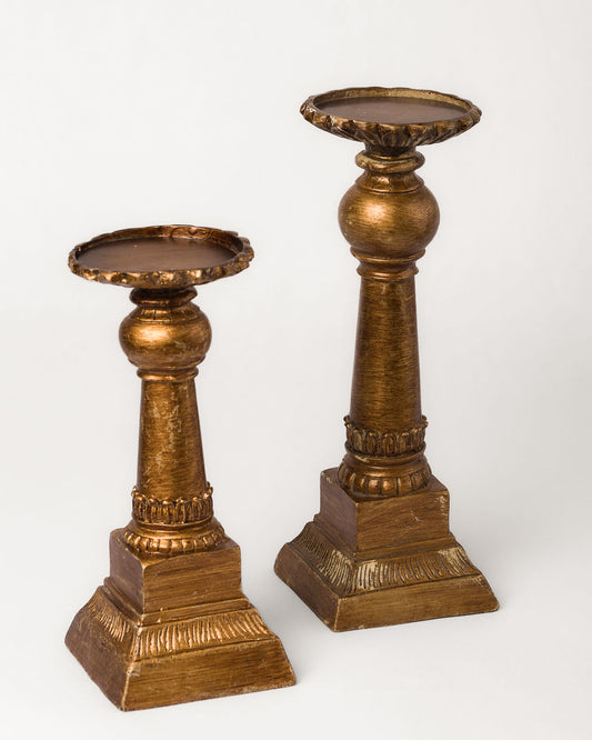 Par de Candeleros Vintage | Casa Perlo