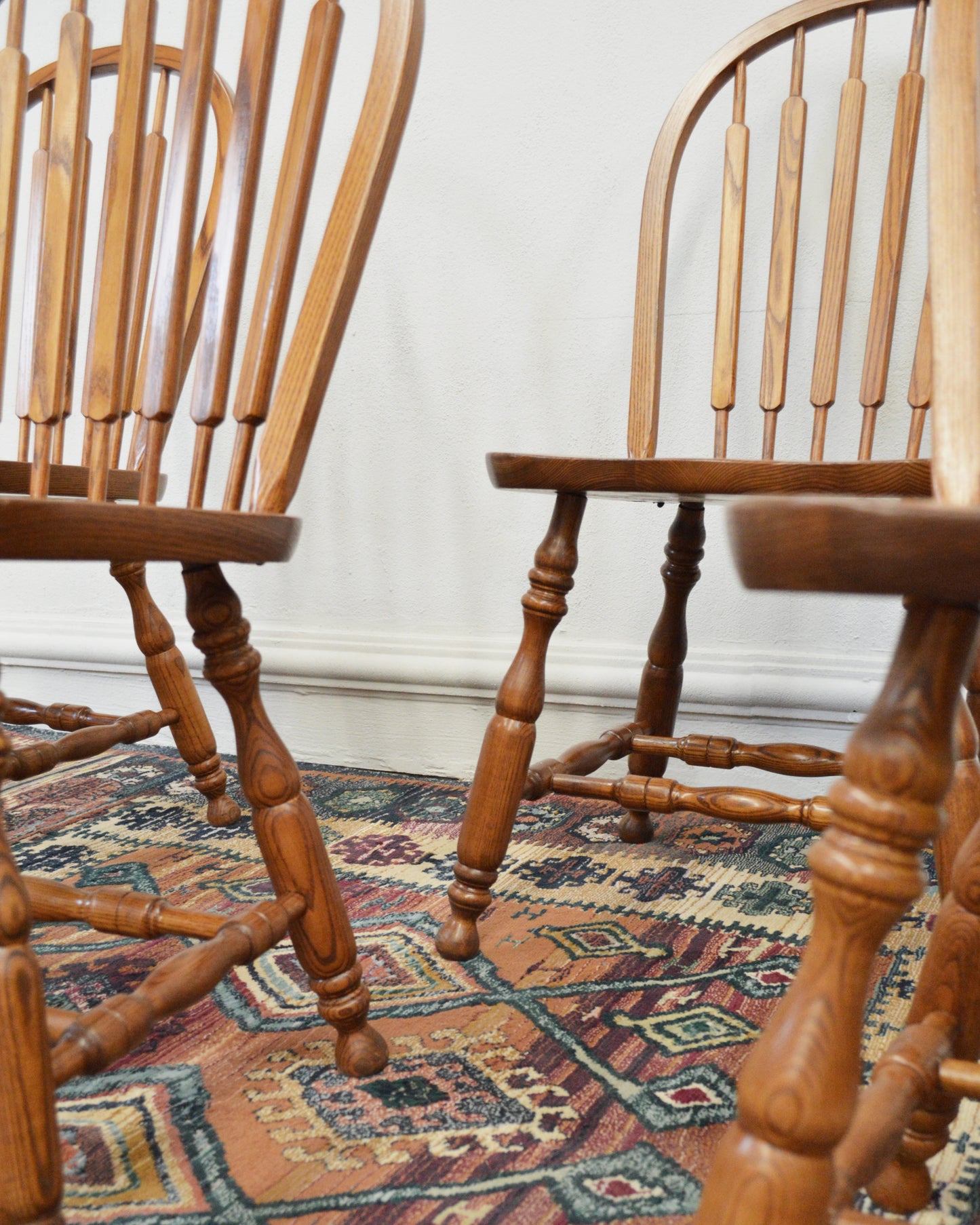 Comedor Vintage de Encino Americano | Casa Perlo