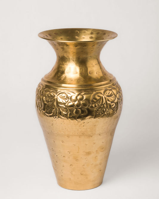 Florero de Latón Vintage | Casa Perlo