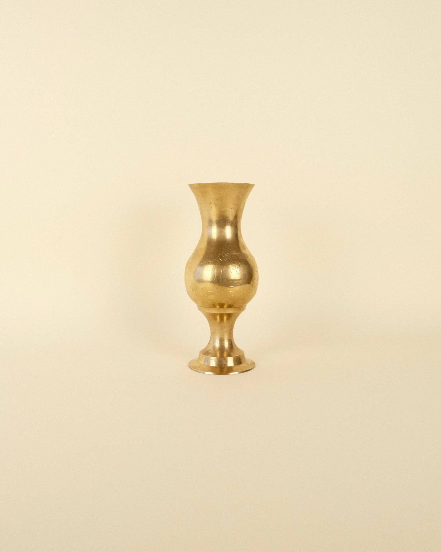Florero Dorado Vintage