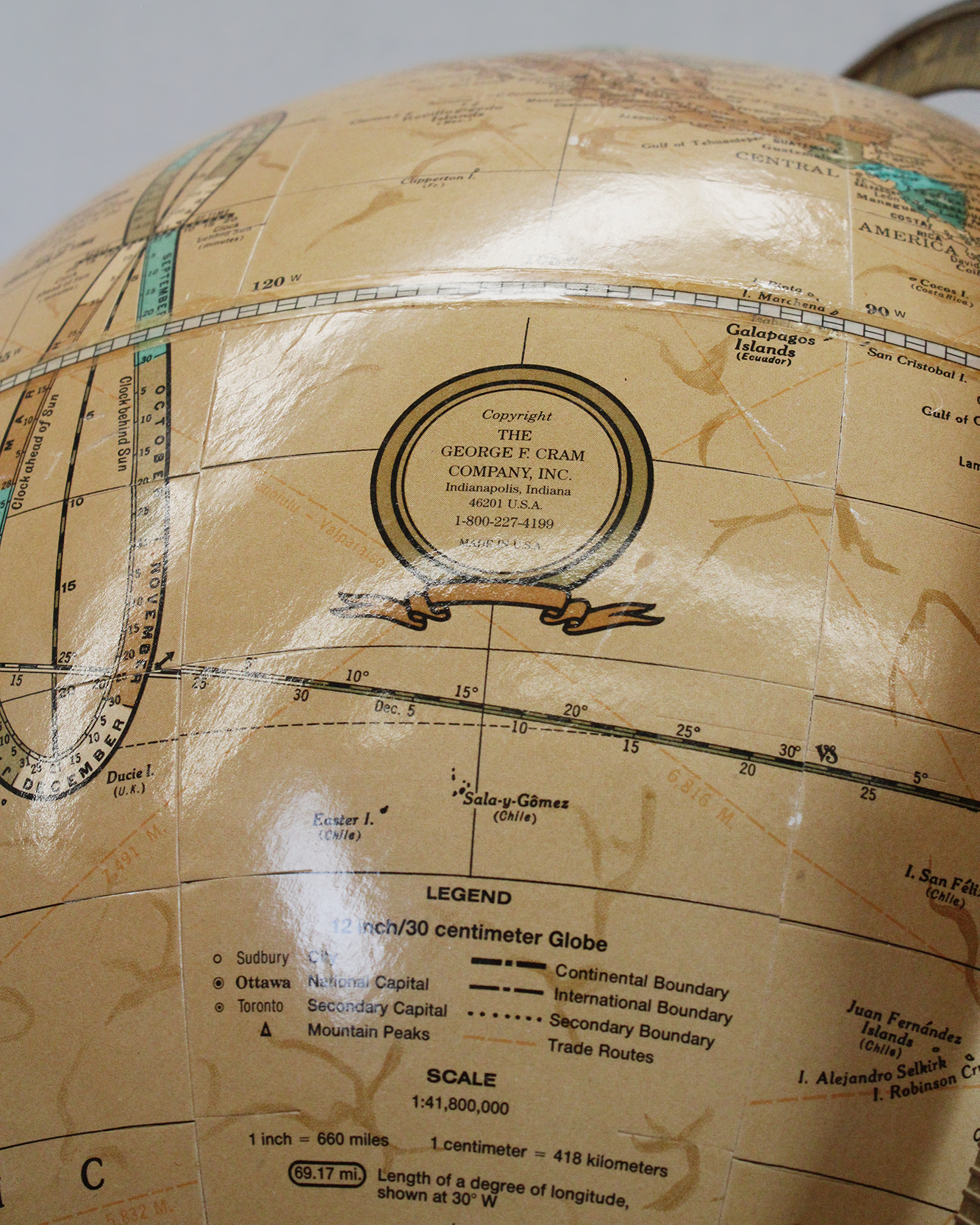 Globo Terráqueo Vintage | Casa Perlo