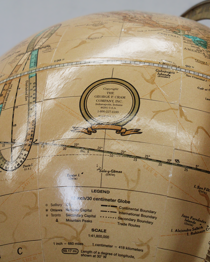 Globo Terráqueo Vintage | Casa Perlo