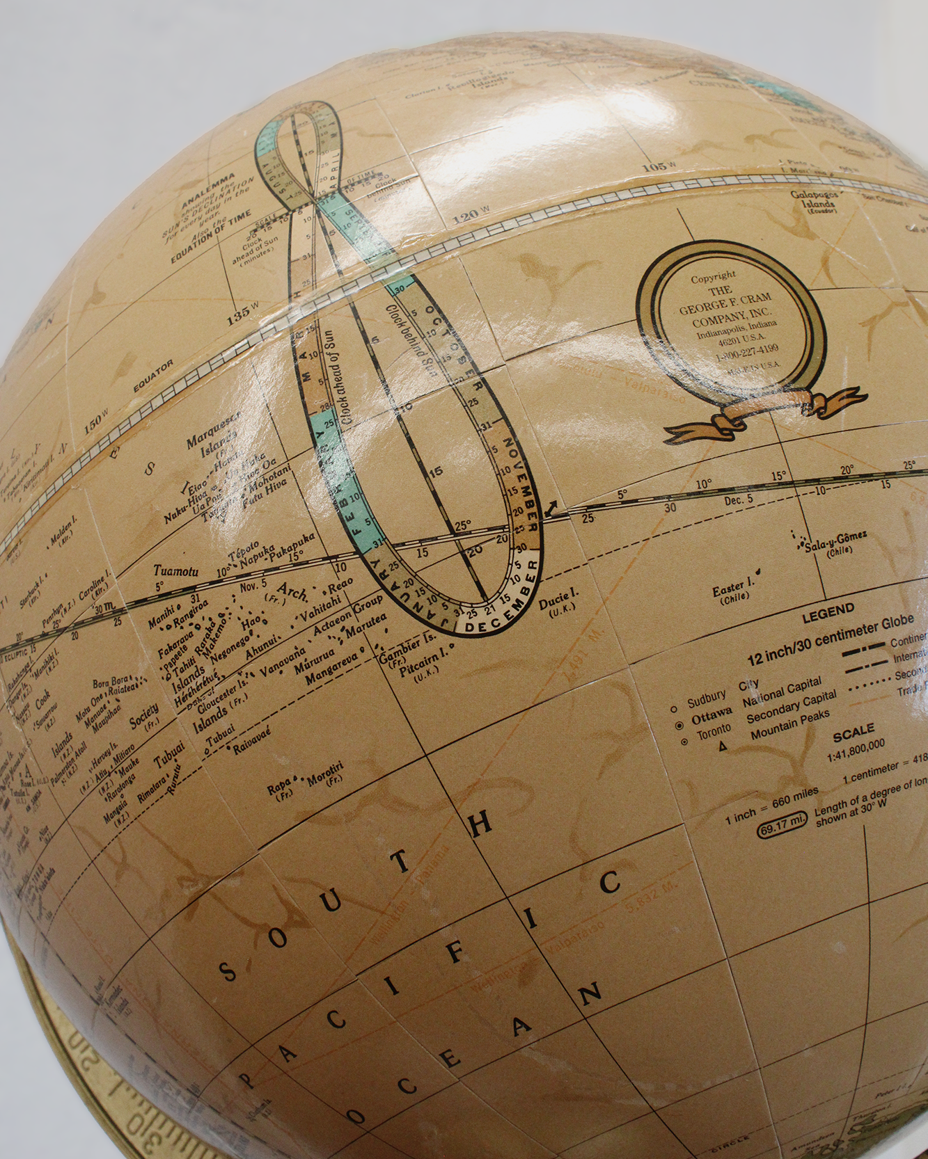 Globo Terráqueo Vintage | Casa Perlo