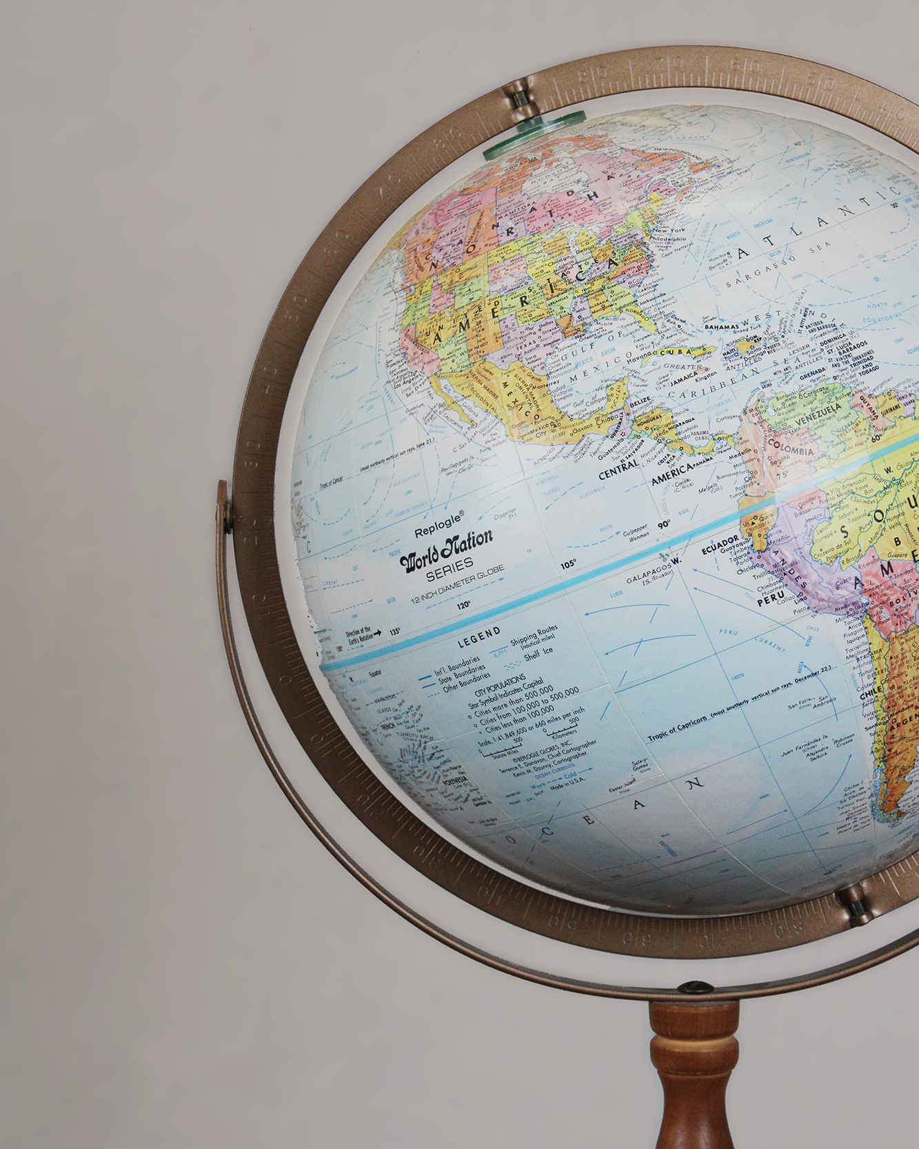Globo Terráqueo Vintage | Casa Perlo