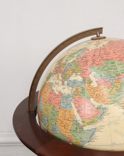 Globo Terráqueo Iluminado Vintage | Casa Perlo