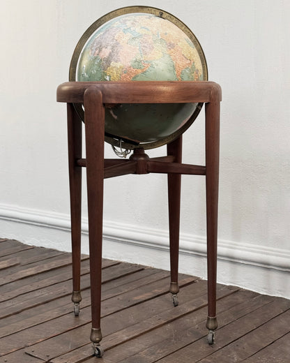 Globo Terráqueo Vintage Iluminado | Casa Perlo