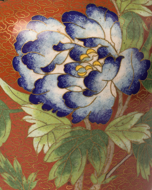 Jarrón Oriental Vintage | Casa Perlo