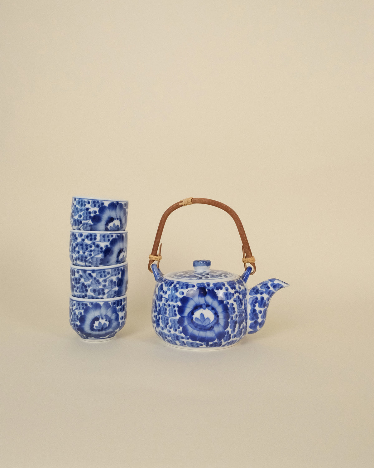 Juego de Té Oriental Vintage