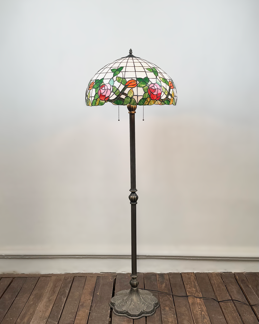 Lámpara de Pie Estilo Tiffany | Casa Perlo