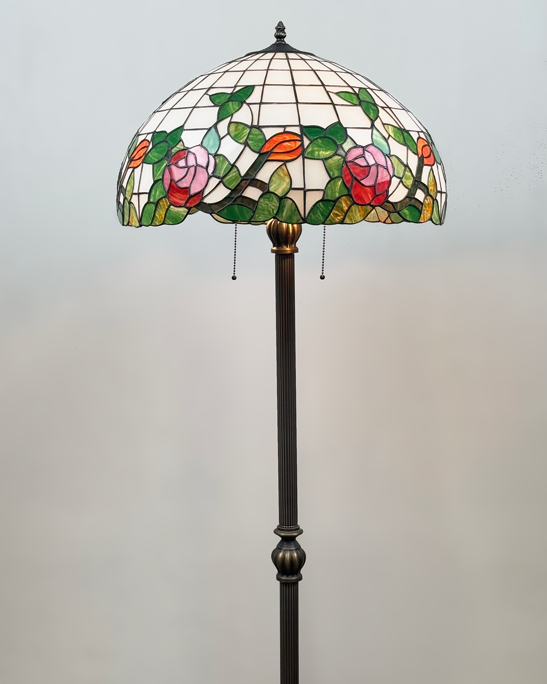 Lámpara de Pie Estilo Tiffany | Casa Perlo