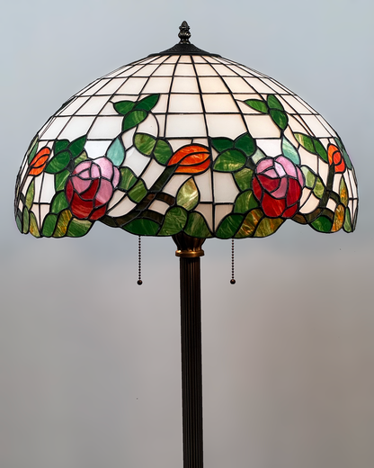 Lámpara de Pie Estilo Tiffany | Casa Perlo