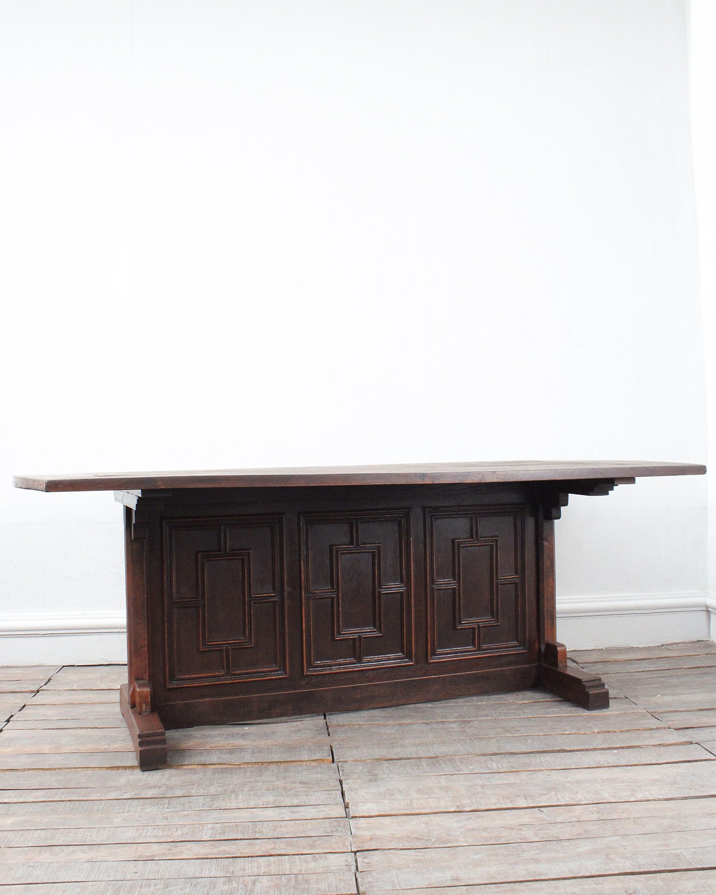 Mesa Antigua de Roble Francés | Casa Perlo